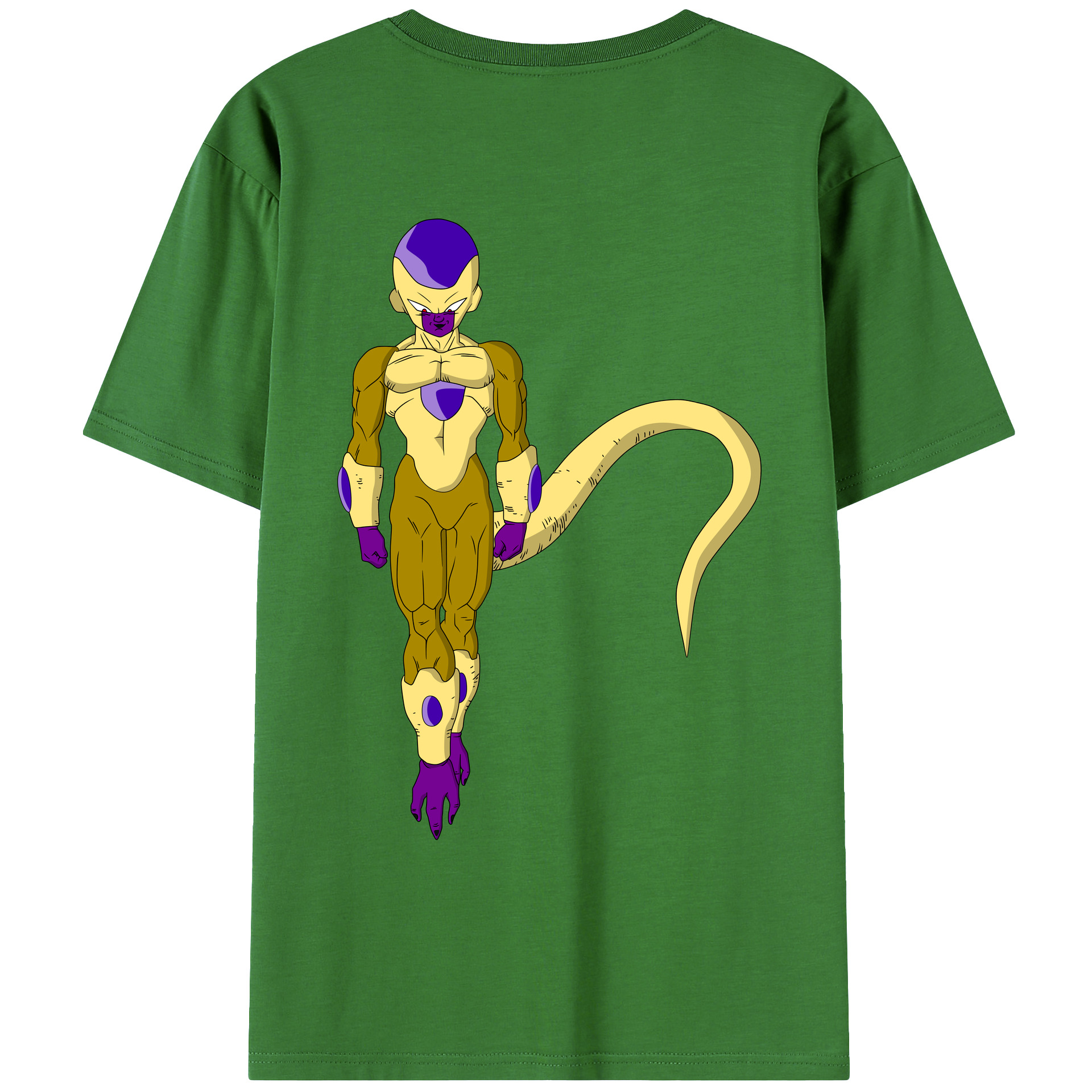 （画像用） ドラゴンボール フリーザ DRAGON BALL Frieza レディース半袖Tシャツ(バックプリント)